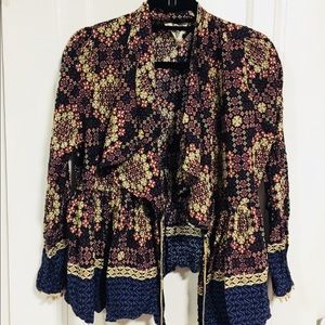 Jaase Printed Kimono Cardigan